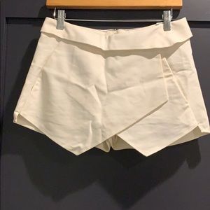 Zara white shorts